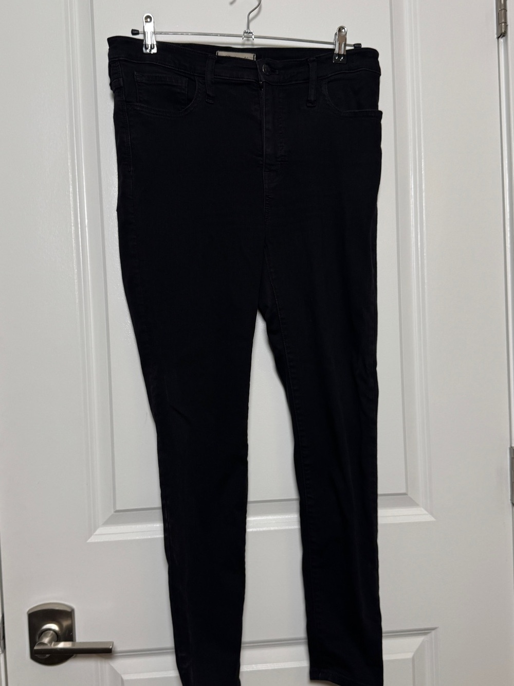 Madewell Black Skinny Jeans - Women's High-Rise